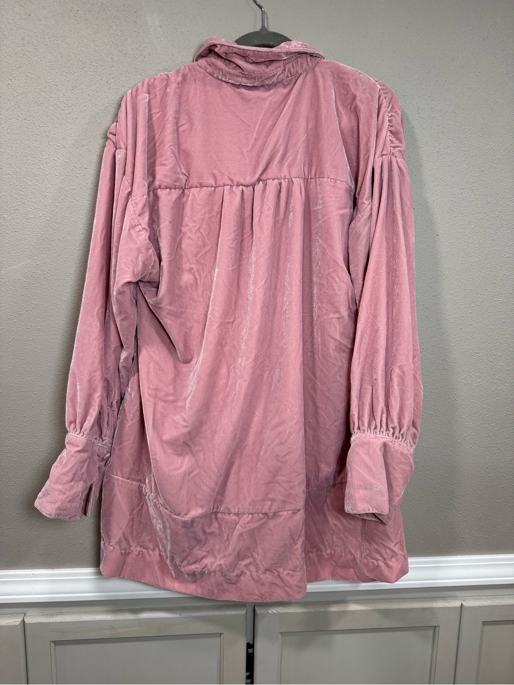 Free People Tessa Mini Dress Velvet - Picture 4 of 4
